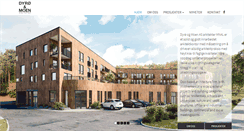 Desktop Screenshot of dmarkitekter.no